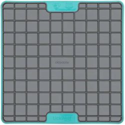 Лизальний килимок антистрес для собак LickiMat Playdate Tuff Turquoise, тверда основа