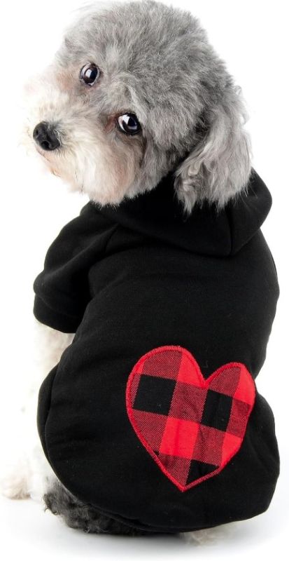 Світшот Серденько чорний M