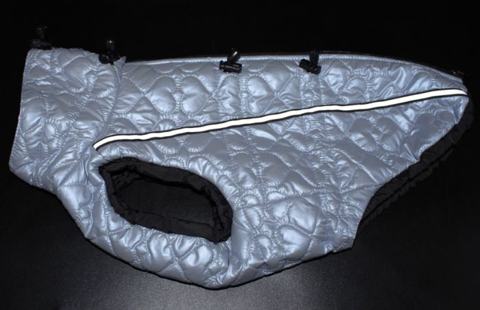 Жилет Харлі стьогана плащівка блакитний (хлопчик) XXL1