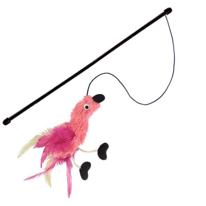 Іграшка для котів Kong Feather Teaser Рожевий
