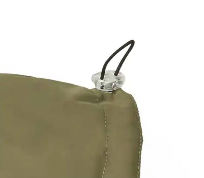 Попона дощовик для собак Wolters Modern Classic для Такс 34 см Оливковий