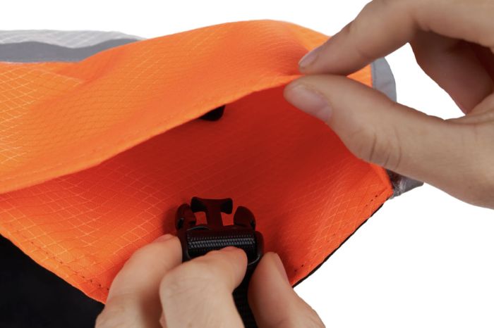 Жилет для собак Non-stop dogwear Protector cover 2.0 Білий/Чорний/Помаранчевий S