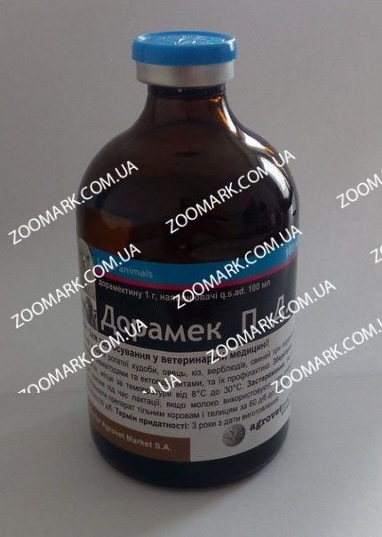 Дорамек ЛА-лікування паразитарних захворювань 50 мл Дорамек ЛА 1 50мл, Перу