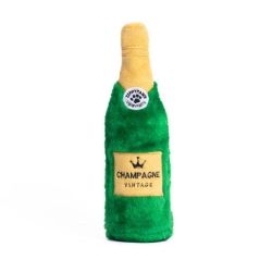 М'яка іграшка для собак пляшка шампанського ZippyPaws Happy Hour Crusherz Champagne з пищалкою