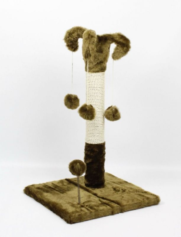 Когтеточка Арлекін, сизаль Коричневий