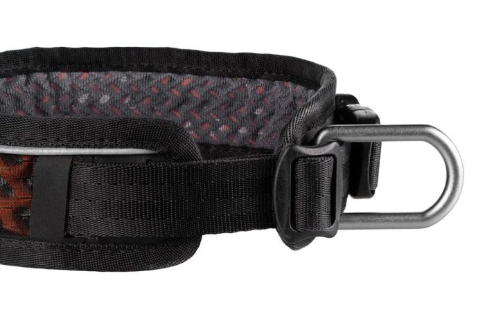 Регульований нашийник для собак Rock adjustable collar Non-stop dogwear Чорний/Помаранчевий M