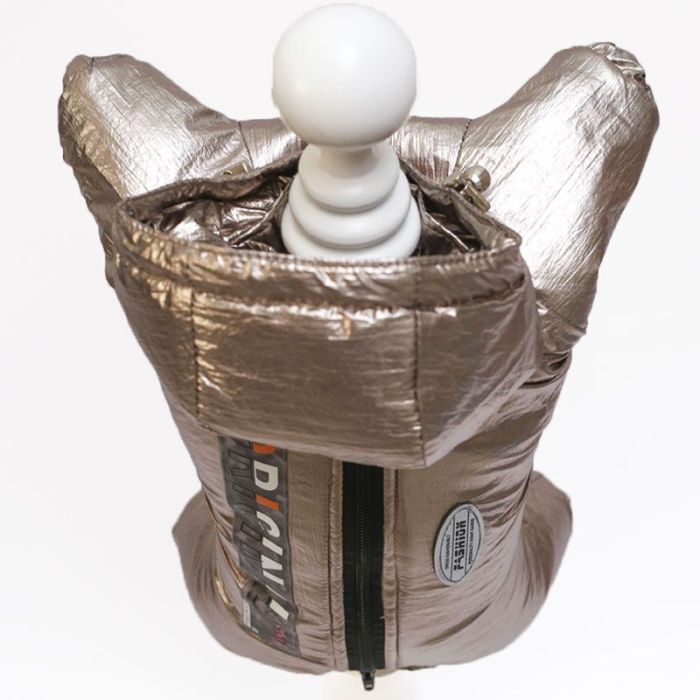 Оригінал комбінезон для собак дівчаток на силіконі хутро S3