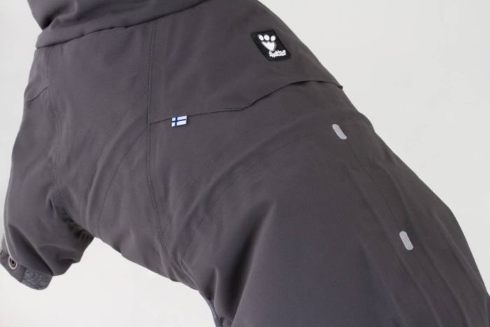 Теплий комбінезон для собак Hurtta Extreme Overall 30S Сірий