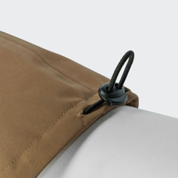 Дощовик для такс і схожих порід собак Cloud7 Dublin 2.0 Dachshund Коричневий 4