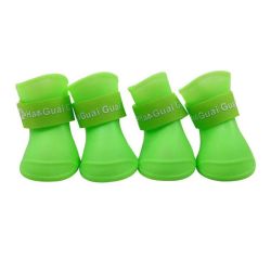 Черевики для собак силіконові салатові M 50  40мм