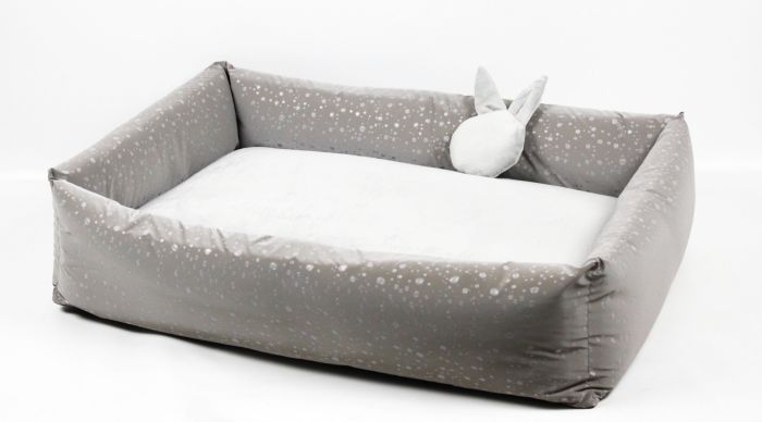 Снуппі Лежак прямокутний сірий 304015 см