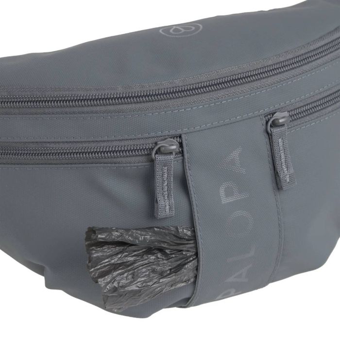 Сумка-бананка для ласощів та аксесуарів собак Palopa Emma Темно-сірий