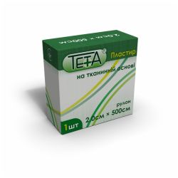 Пластир на тканинній основі, медичний 2 см500 см, Тета 
