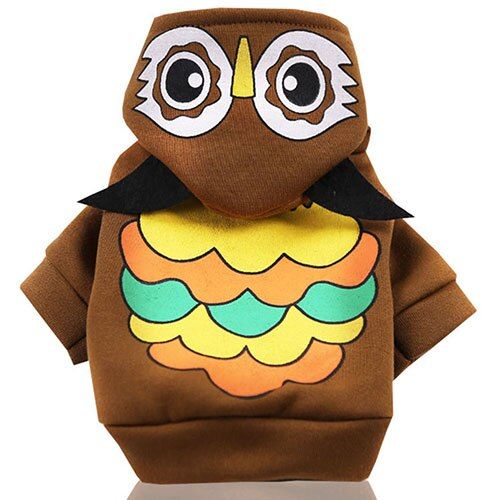 Сова Толстовка для собак на флісі XL