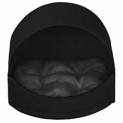 Лежак для кішок Люлька чорна 2 40 x 35 x 32 см