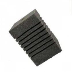 Мочалка квадрат средний 101015 см среднезернистая 