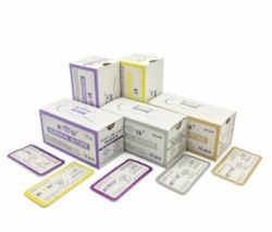 Поліестер ( поліефір) - шовний матеріал з ріжучою голкою 38 кола USP 0 (EP 3,5) 35мм