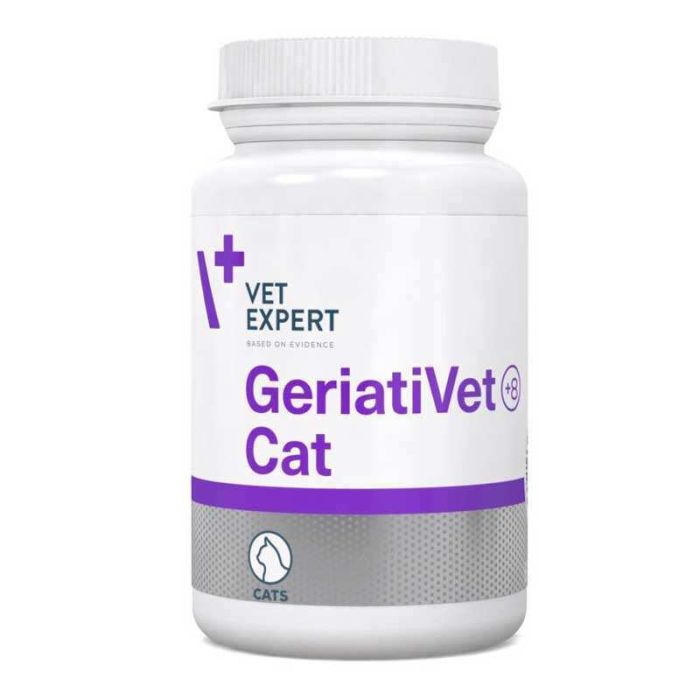 Вітаміни для котів Vet Expert GeriatiVet Cat, 60 капсул 