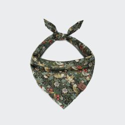 Бандана для собак Cloud7 Strawberry Thief Зелений L