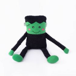 М'яка іграшка для собак монстр Франкенштейна ZippyPaws Halloween Crinkle Frankenstein's Monster з пищалкою