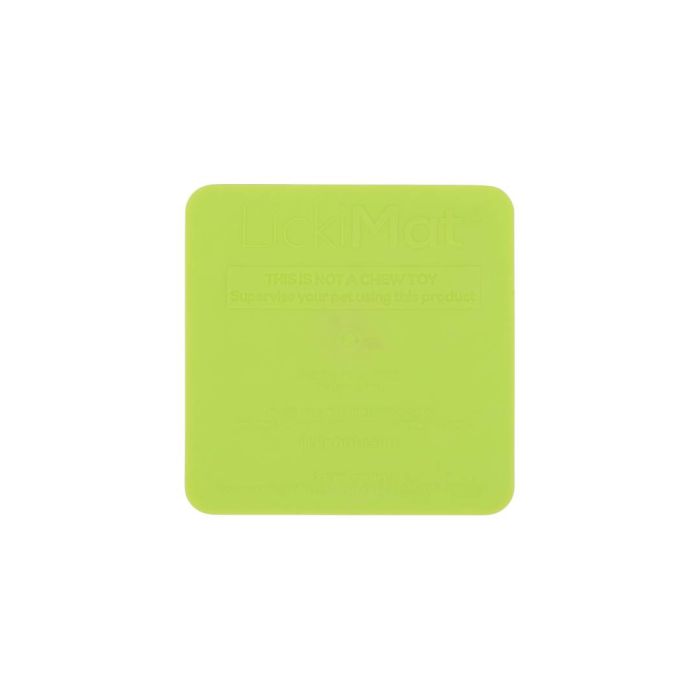 Лизальний килимок антистрес для кошенят LickiMat Kitty Green