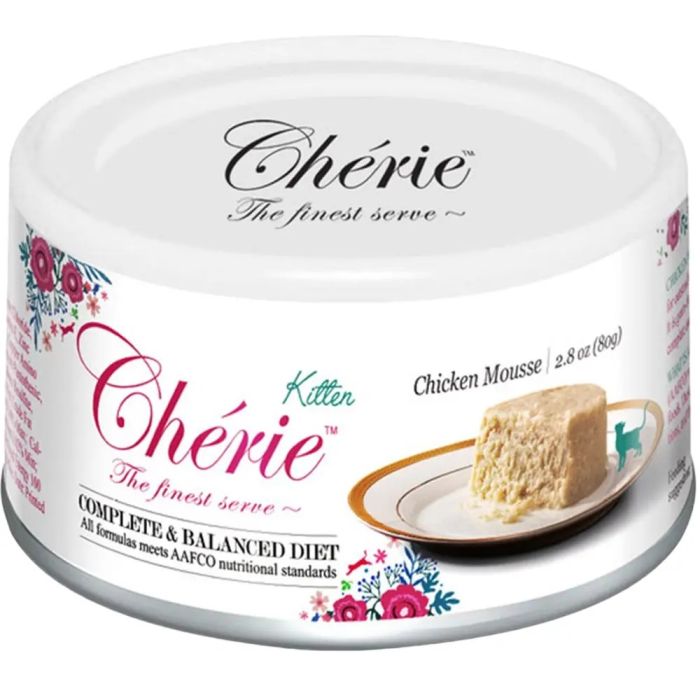 Cherie Complete Balanced вологий корм мус з курки для кошенят 80 гр 