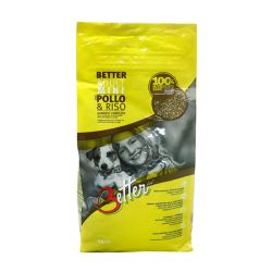 Better Adult Dog Mini Chicken  Rice для дорослих собак дрібних порід із куркою, 1,5 кг 