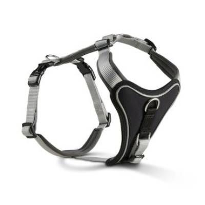 Шлейка для собак пом'якшена Wolters Professional Comfort 7 90-110 см / 35 мм Сріблястий