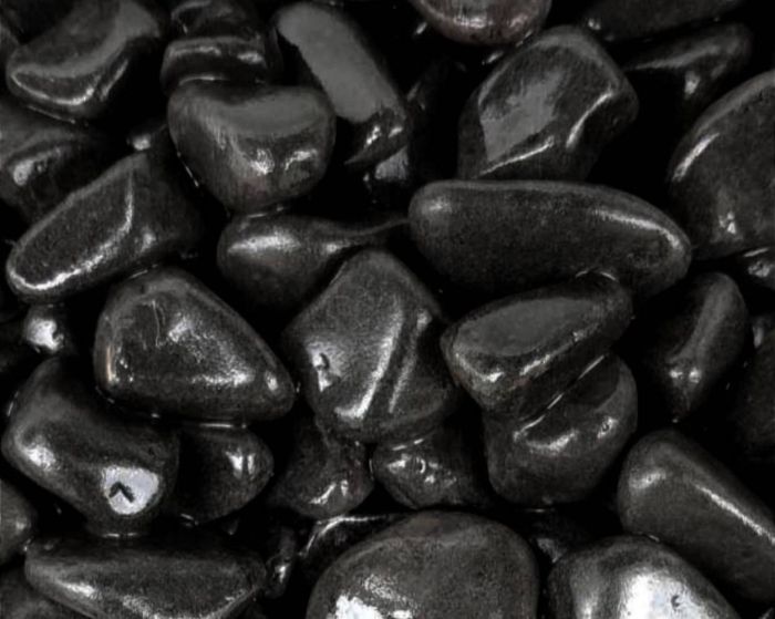 Ґрунт Галька чорна Ебон, вага 10 кг 7-15 мм