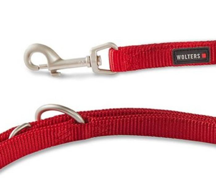 Повідець перестібка з нейлону Wolters Professional XL 3 м / 25 мм Червоний