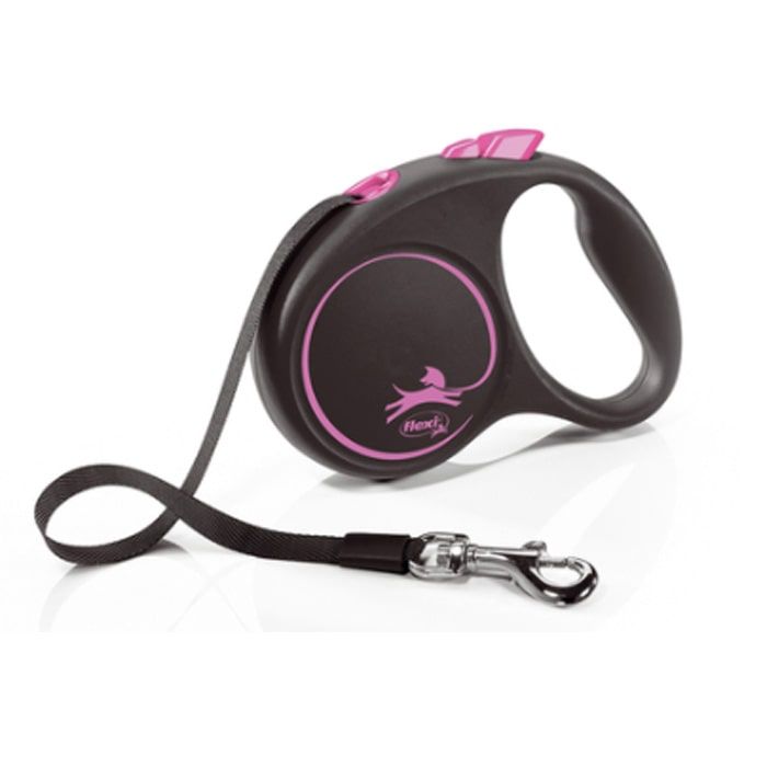 Рулетка Flexi (Флексі) design S 15кг  5м стрічка Трояндовий