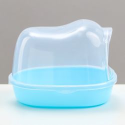 Купалка для гризунів 13x10x10 см блакитна R193 
