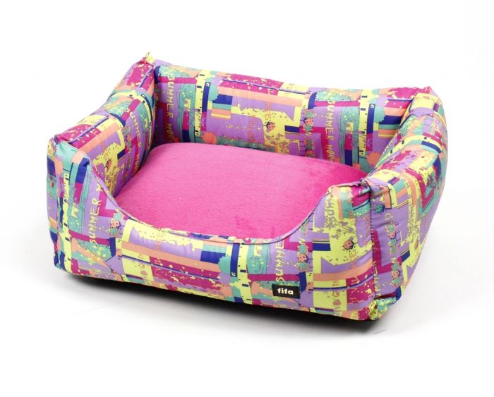 Ліжко Магія малинове 506519 см