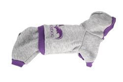 Дракоша комбінезон для собак дівчаток трикотаж на флісі S