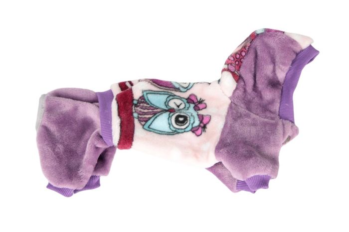 Сова комбінезон махровий для собак дівчаток XS
