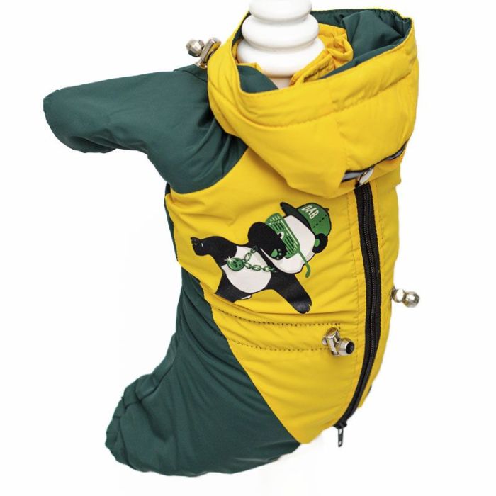 Біг бой комбінезон для собак хлопчиків велсофт без силікону L