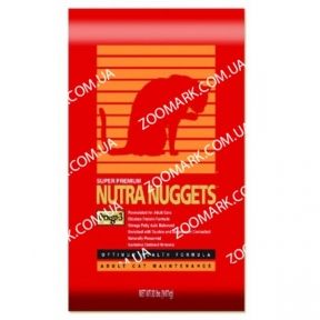 Nutra Nuggets Hairball Control (нутра Нагетс Червона) 10 кг