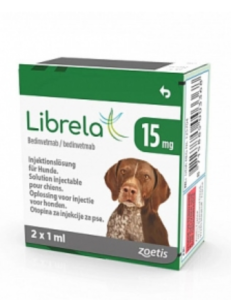 Препарат Zoetis Лібрела (Librela) для собак від остеоартриту. 15мг