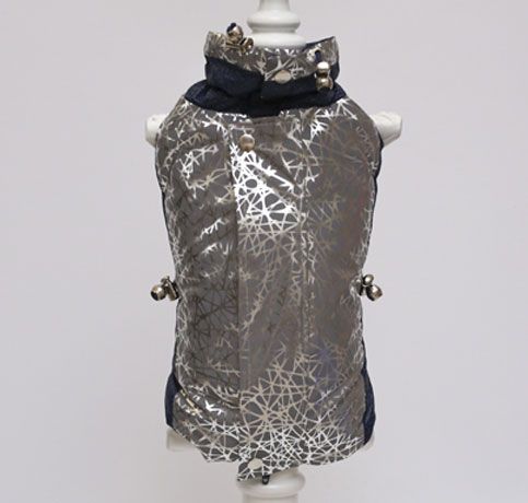 Морозко жилет для собак хлопчиків на силіконі S