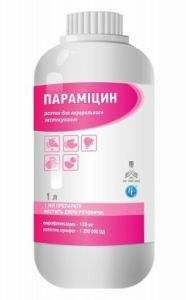 Параміцин антибіотик оральний (енрофлоксацин+колістин), 1 л Ветсинтез