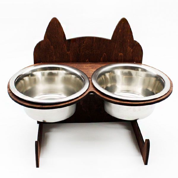 Кормушка для котів Cat Joy Мордочка дуб 