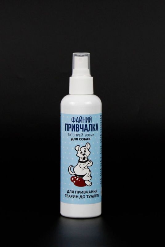 Спрей привчання до туалету для собак 200 мл Файний 