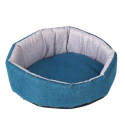 Лежак для тварин Преміум антикоготь колір морської хвилі  0 3214 см 