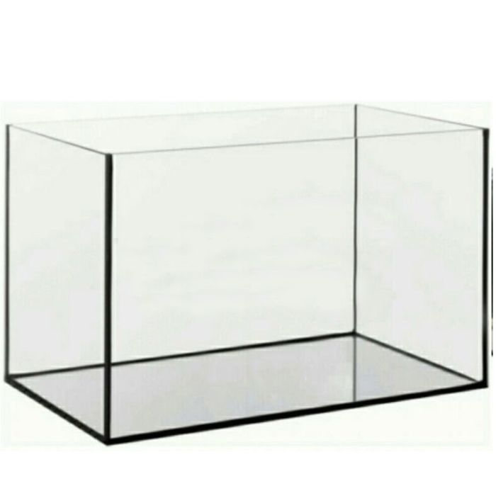 Акваріум прямий 154л 80х35х55 скло 6 мм 