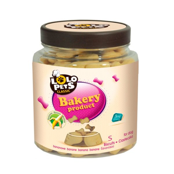 Lolopets кісточки бананові Банка 210г S 80606