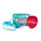 М'яка іграшка для собак подарунок на день народження ZippyPaws Pup Birthday Box Blue з пищалкою