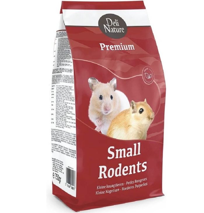 Корм Deli Nature Premium Small Rodents для дрібних гризунів преміум. 0,75 кг.