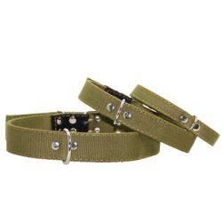 Нашийник брезент подвійний 39-57 см