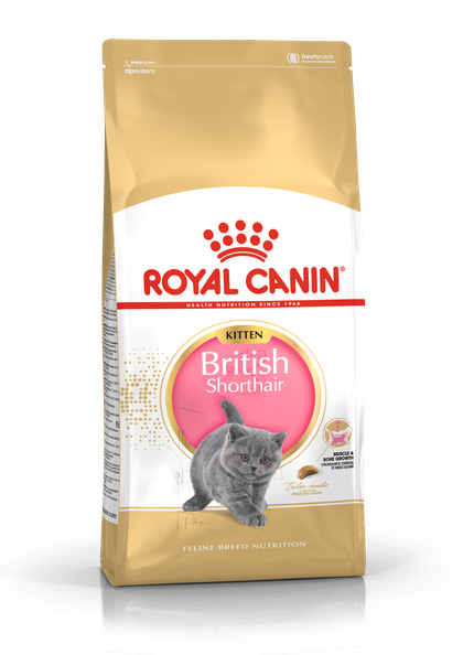 Royal Canin Kitten British Shorthair (Роял Канін) для кошенят породи Британська короткошерста у віці до 12 місяців 2 кг