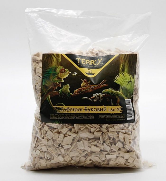 Субстрат TerriX буковий, 2 л (6х12 мм) 
